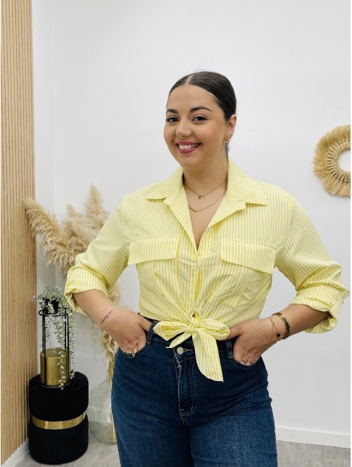 8229 Camisa Line Amarilla