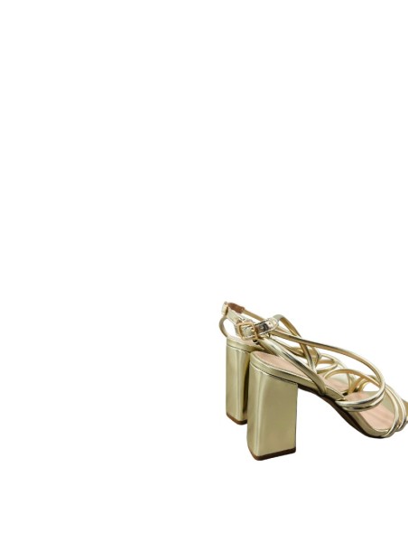 8289 Sandalia Cruzadas Gold