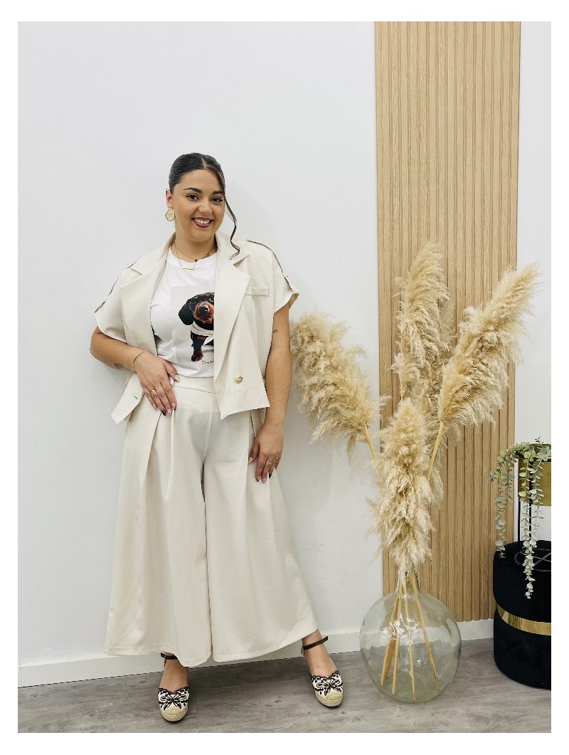 8296 Pantalon Pala Crudi