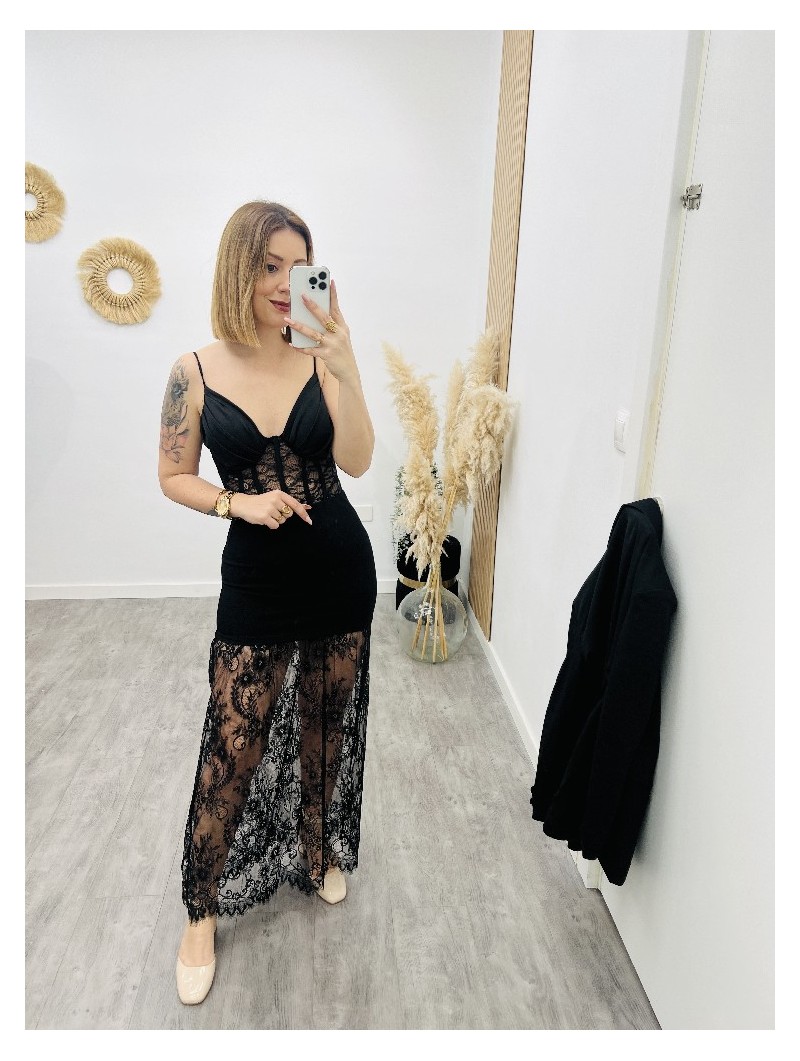 8299 Falda Soraya Encaje