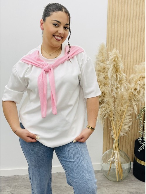 8309 Camisa Sudadera Cuello