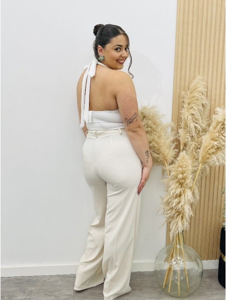 8330 Pantalón Zenia Beige