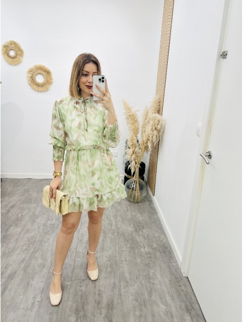 8334 Vestido Hinga Verde
