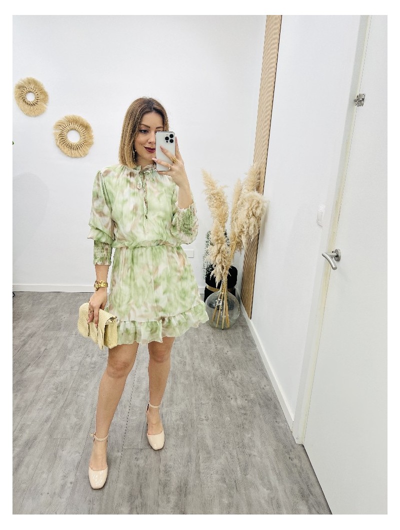 8334 Vestido Hinga Verde