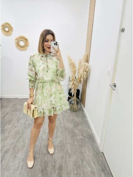 8334 Vestido Hinga Verde