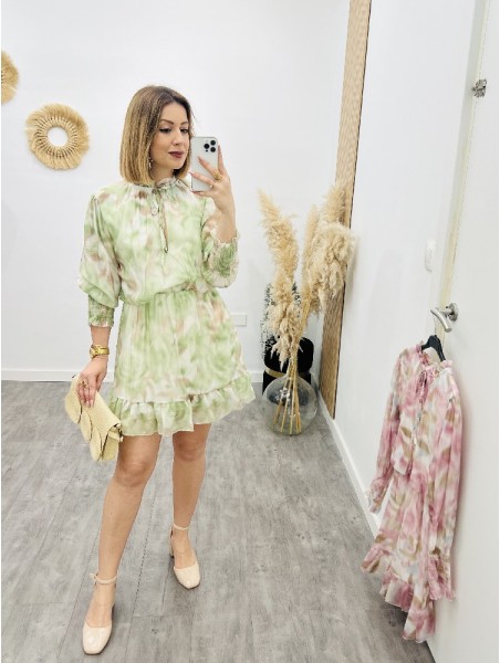 8335 Vestido Hinga Verde