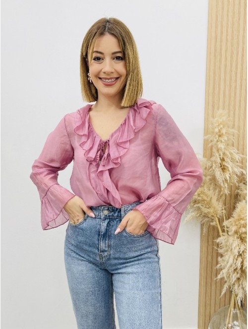 8345 Blusa Martiza Rosa
