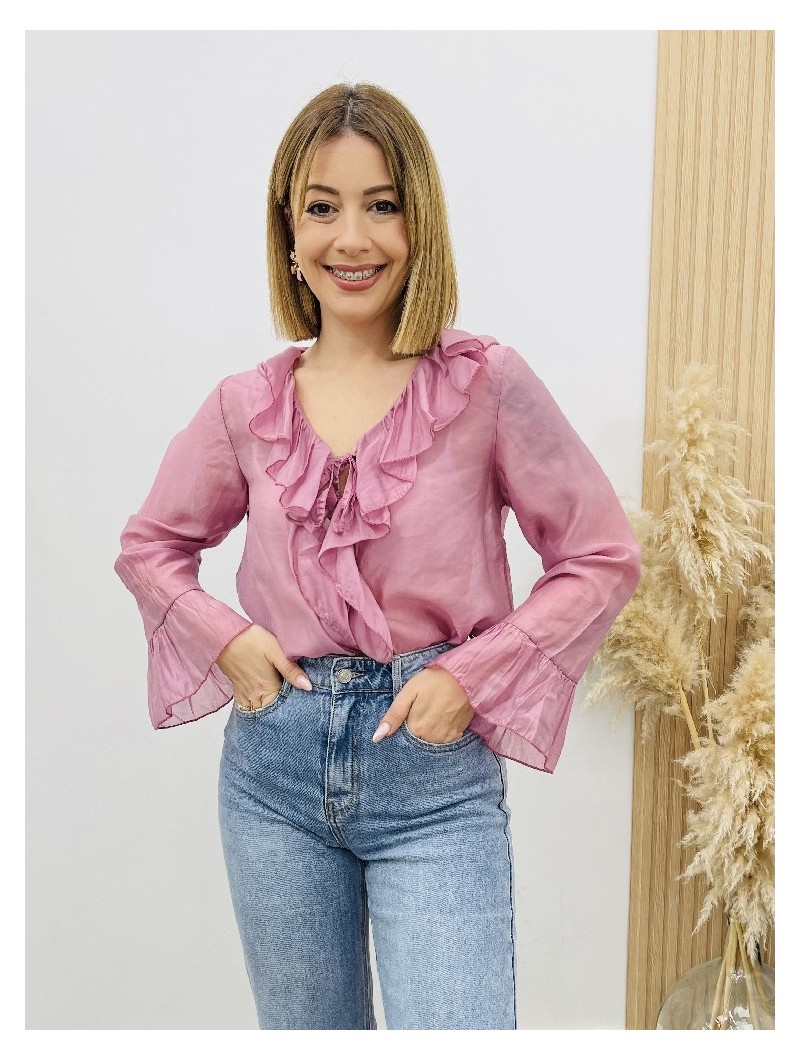 8345 Blusa Martiza Rosa