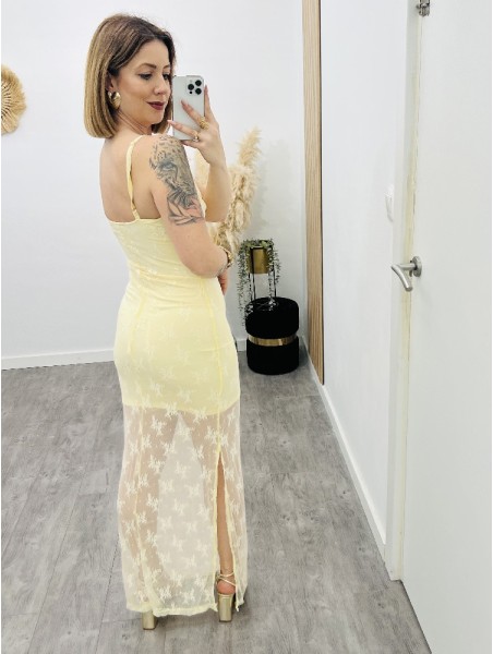 8381 Vestido Tul Encaje