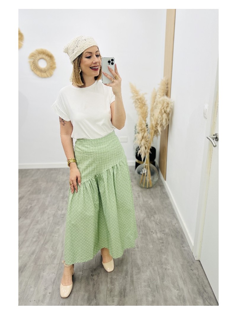 8384 Falda Cesta Asimetrica