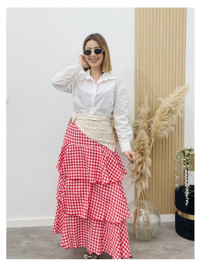 8401 Falda Yidys Cuadros