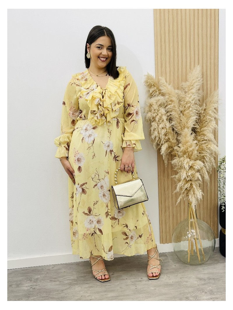 8403 Vestido Hilda Amarillo