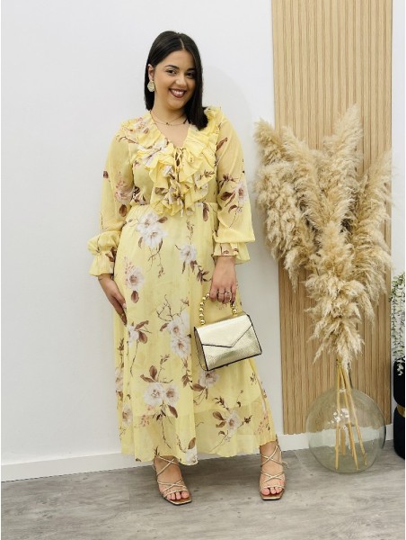 8403 Vestido Hilda Amarillo