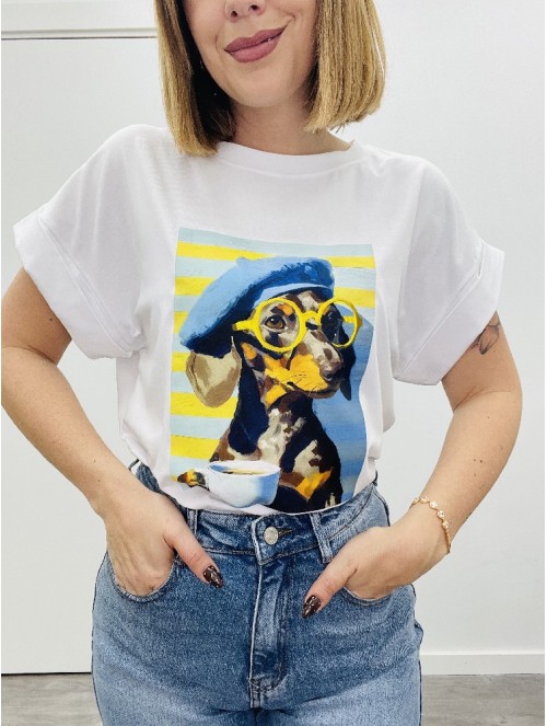 8429 Camisa DOG Pintor