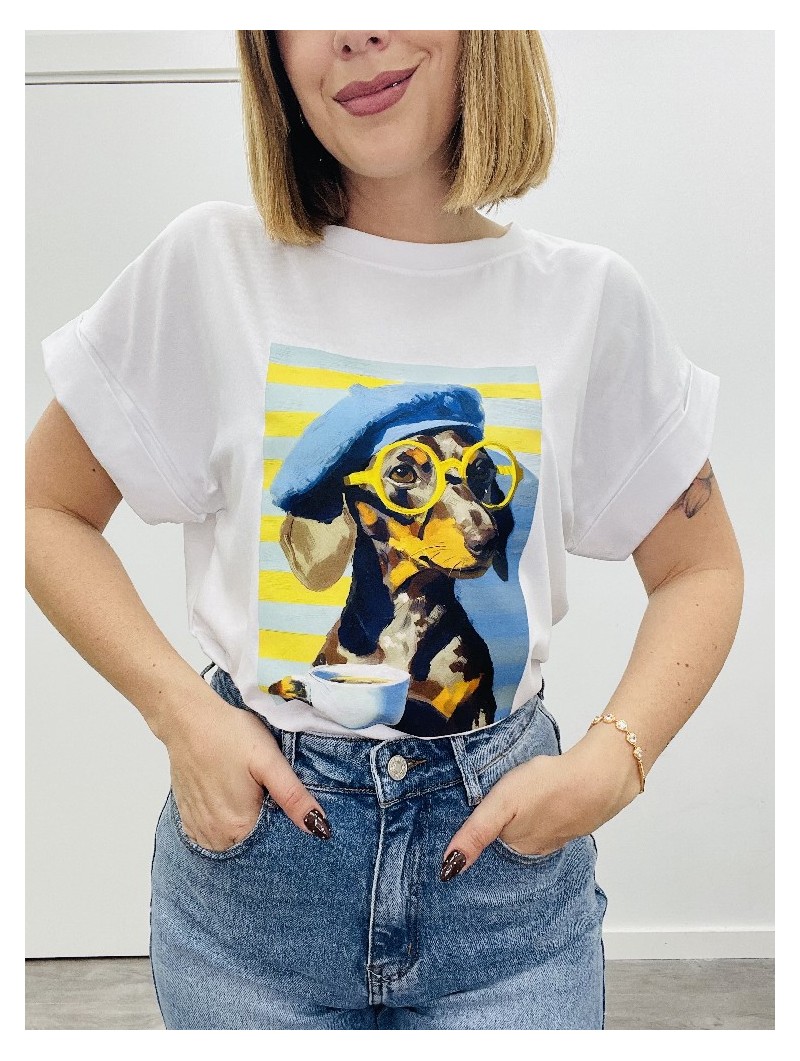 8429 Camisa DOG Pintor