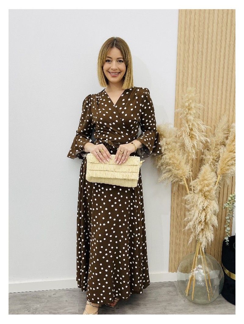 8438 Vestido Mae Lunares