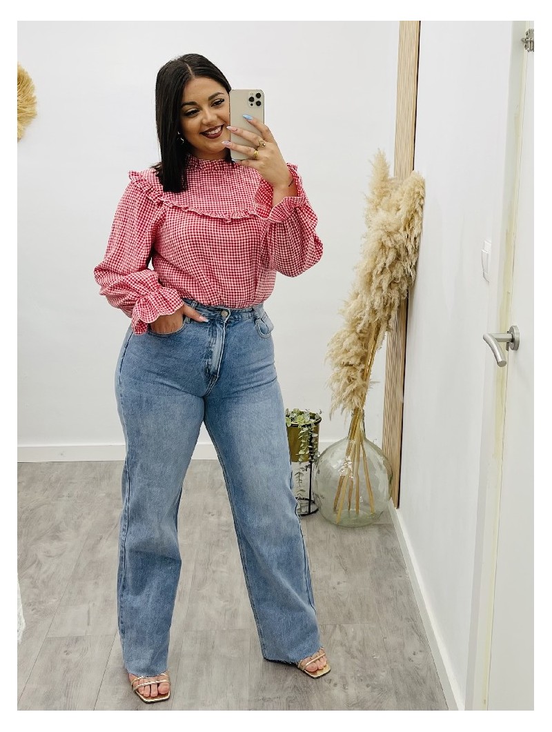 8439 Blusa Vichi Red