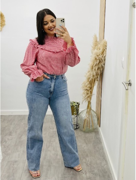 8439 Blusa Vichi Red