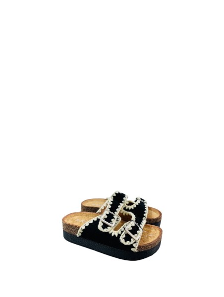 8501 Sandalia Plataforma Black