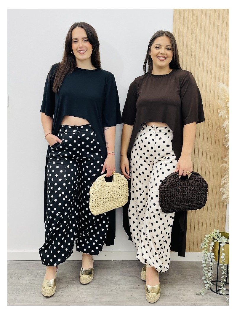 8527 Blusa Licra Asimetrico