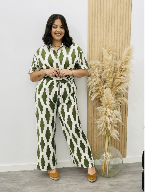 8541 Pantalon TRopel Verde