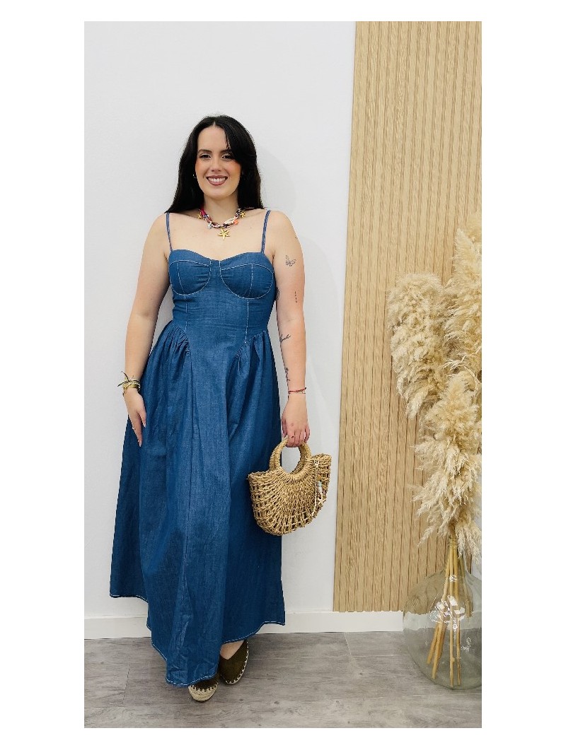 8574 Vestido vaquero iru