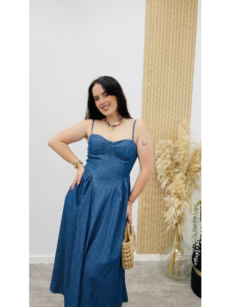 8575 Vestido vaquero iru