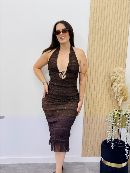 8683 Vestido Sin marron
