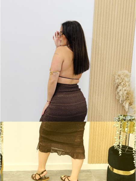 8685 Vestido Sin marron