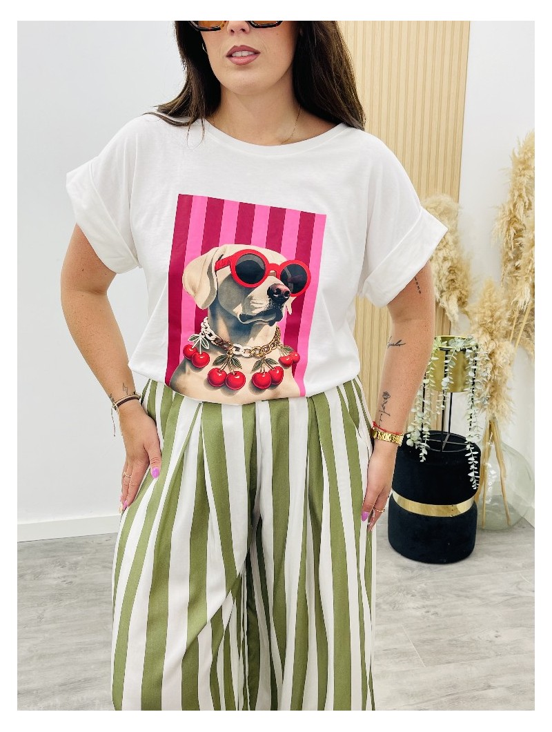 8712 Camiseta Dog Rais