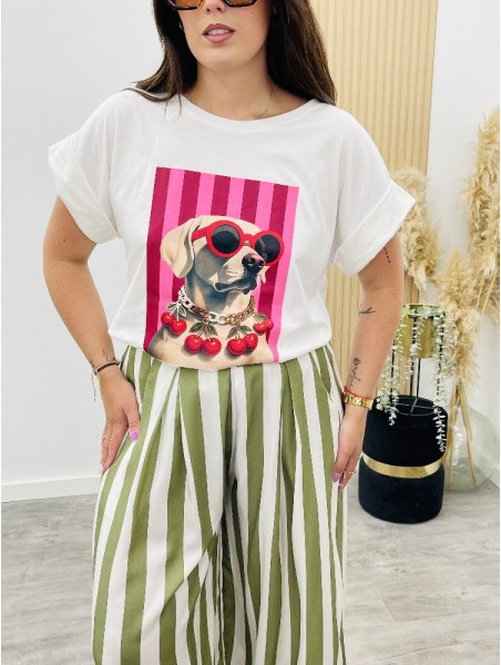 8712 Camiseta Dog Rais