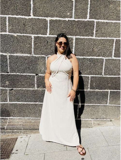 8727 Vestido Escoquia