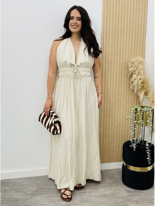8740 Vestido Tania Lino