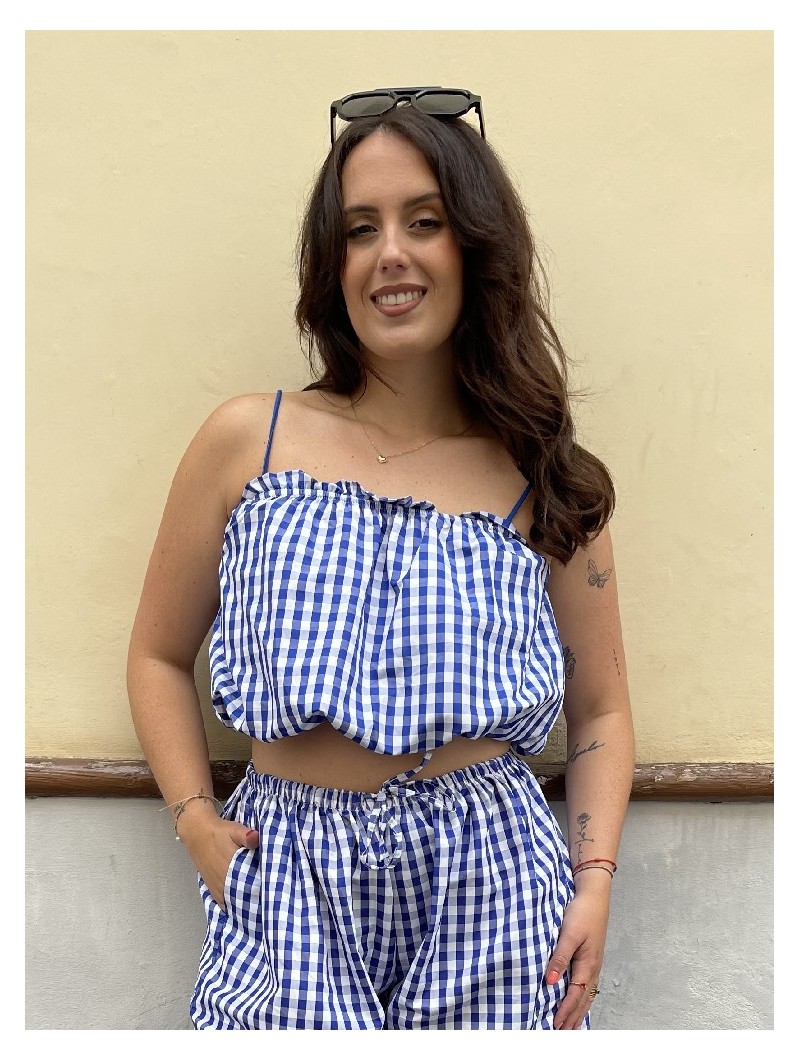 8756 Top Vichy Azul