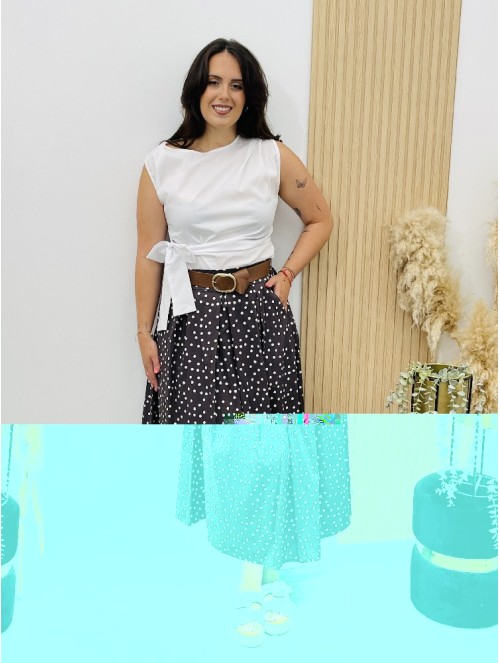 8766 Falda Lunares Nela