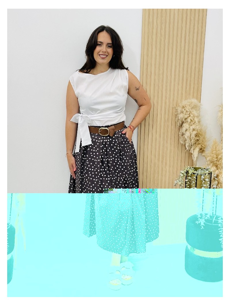 8766 Falda Lunares Nela