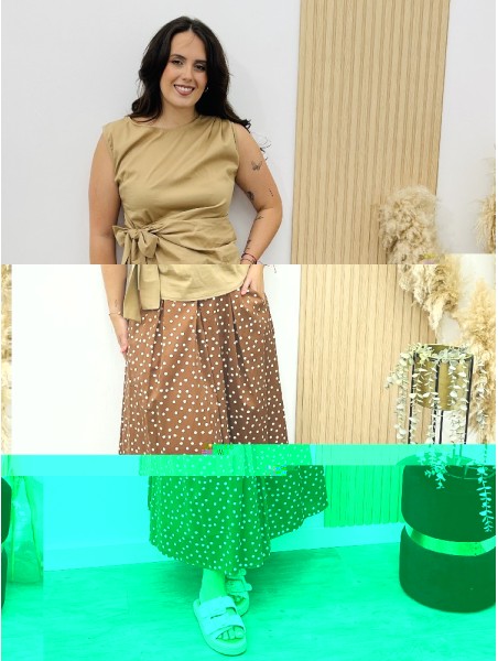 8768 Falda Lunares Nela