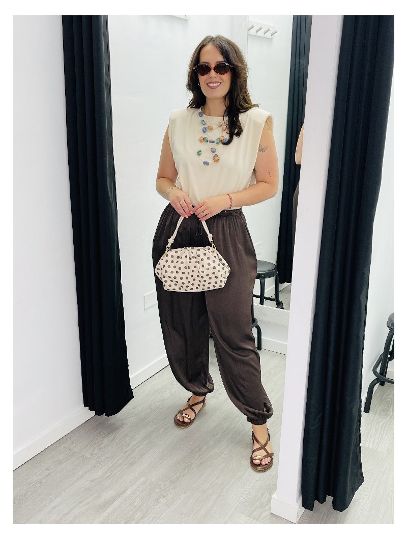 8783 Pantalon Aladin Saten