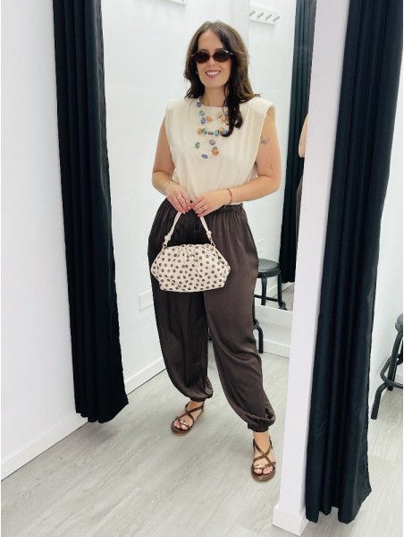 8783 Pantalon Aladin Saten