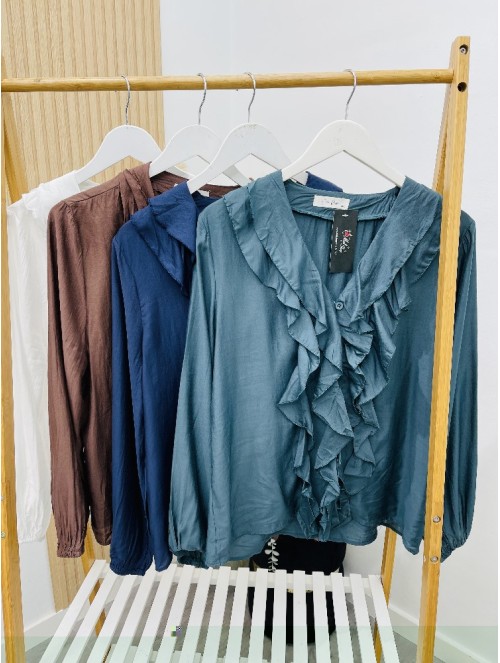 8858 Blusa Sex Volantes