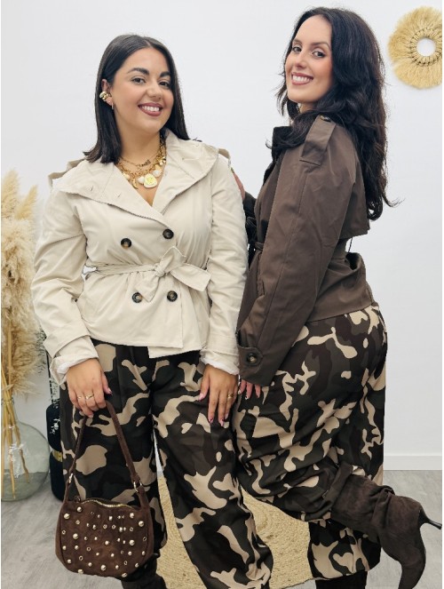 8961 Gabardina Eloix Chocolate