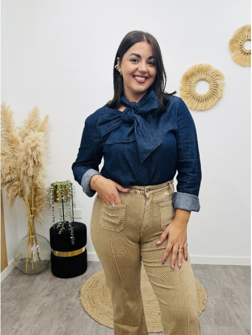 9012 Blusa Marina Vaquero