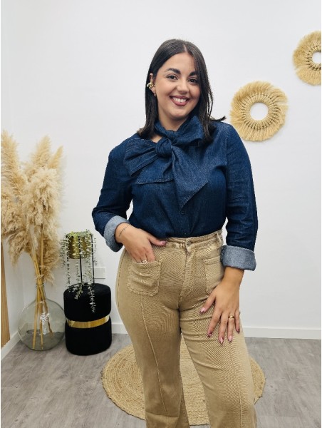 9012 Blusa Marina Vaquero