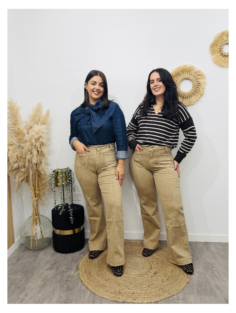 9025 Jeans Valenne Tostado