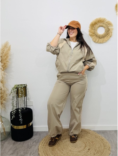 9051 Pantalon Sport Taupe