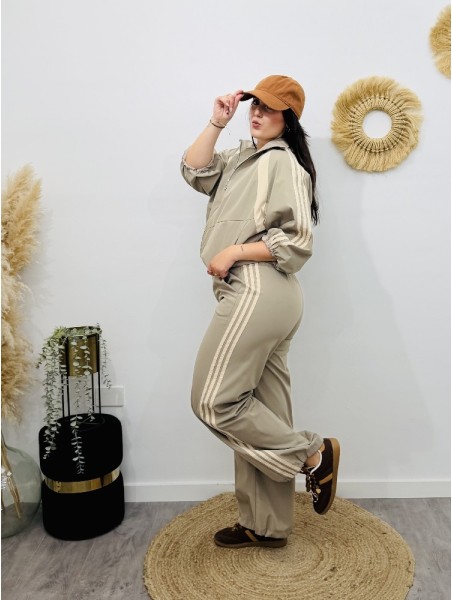 9052 Pantalon Sport Taupe