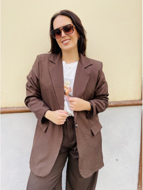 9076 Blazer Roso Chocolate