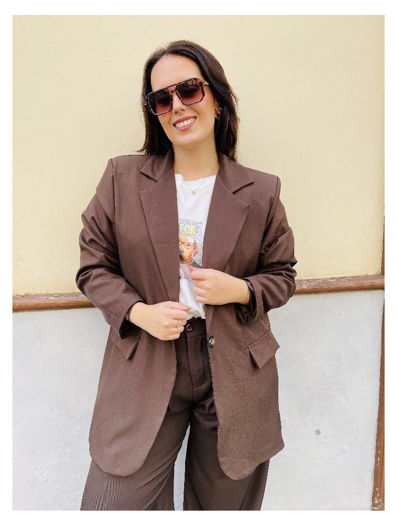 9076 Blazer Roso Chocolate