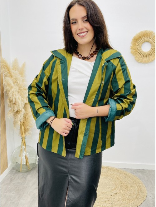 9082 Chaqueta Virginia Rayas