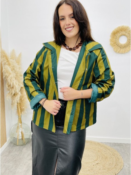 9082 Chaqueta Virginia Rayas